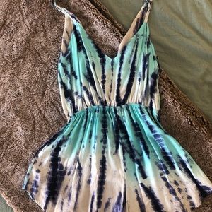 Tie dye romper! Only worn once